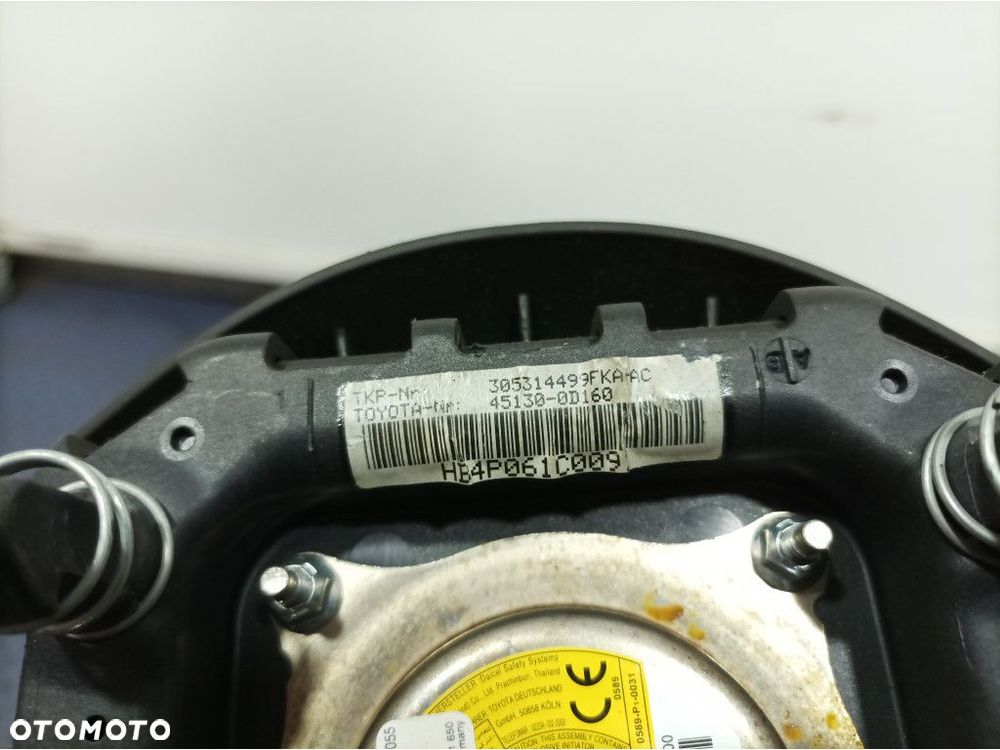 TOYOTA YARIS II DESKA ROZDZIELCZA KONSOLA PULPIT AIRBAG PODUSZKI PASY - 10