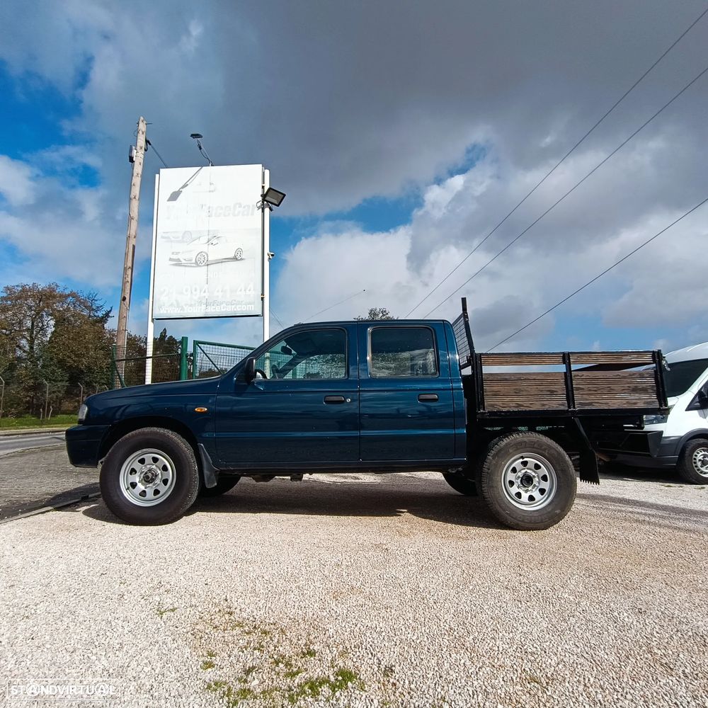 Mazda B2500 4x4 Cab. Dupla Cx. Madeira - 9