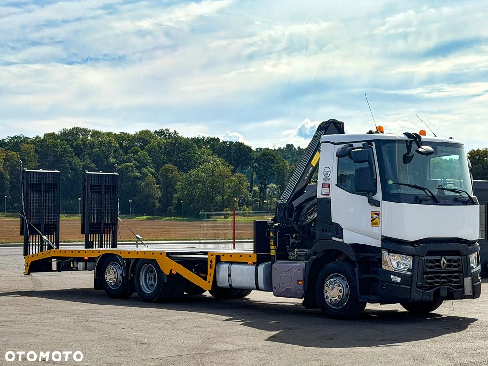 Renault T 380 * LAWETA 8,00 m * HIAB XS 111 B-2 HIDUO + PILOT * STAN BDB - 8