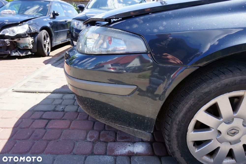 MASKA ZDERZAK BŁOTNIKI LAMPY LAGUNA II PH1 TEB66  RENAULT 2001-2005 SZARY PRZÓD KOMPLETNY - 7