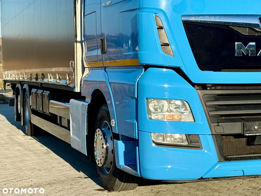 MAN TGX 26.420 / FIRANKA / WINDA / 23 EUROPALETY / 6x2 / AUTOMAT / EURO 6 / OŚ PODNOSZONA / DUŻA KABINA / 2019 ROK - 18