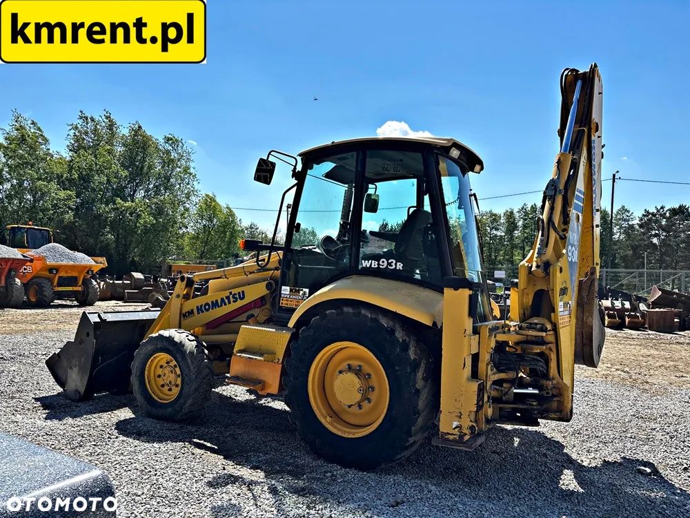Komatsu WB93R-2 KOPARKO-ŁADOWARKA 2004R. MTH:4263!  | JCB 3CX, CAT 428 432, CASE 580 590 NEW HOLLAND 110 115 - 15