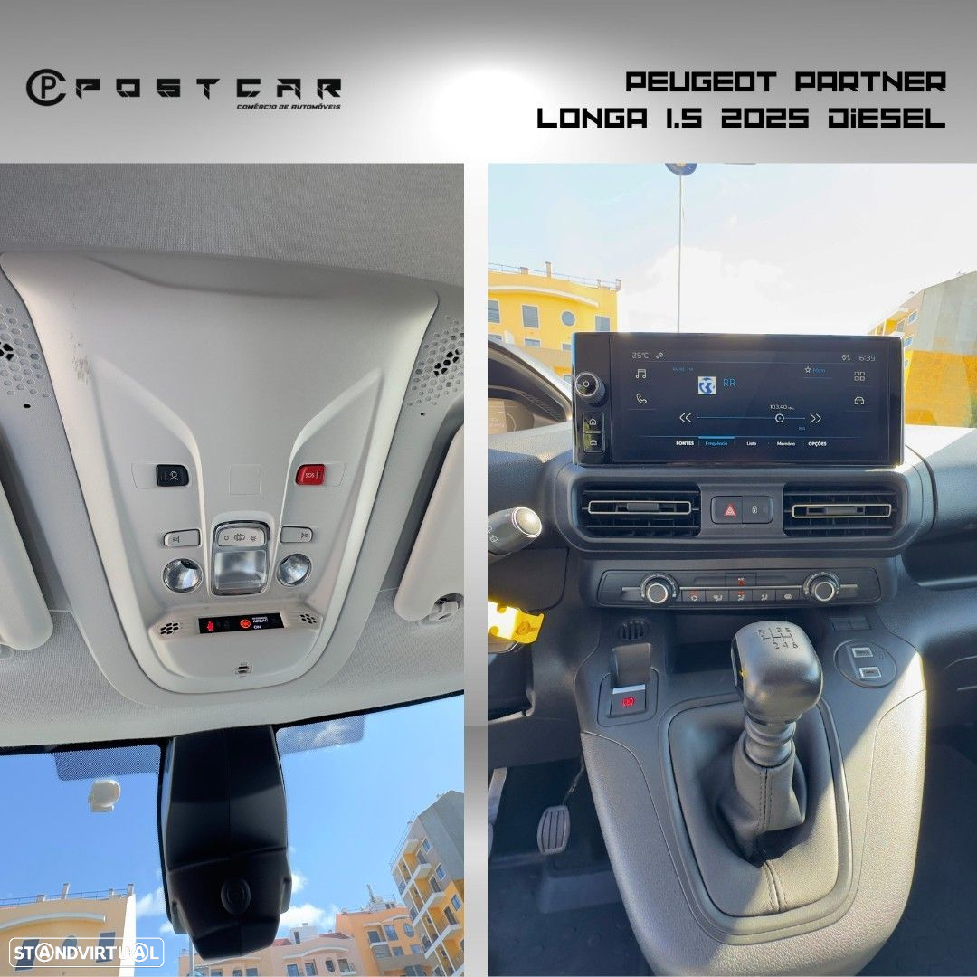 Peugeot Partner 1.5 BlueHDi Asphalt Longa - 19