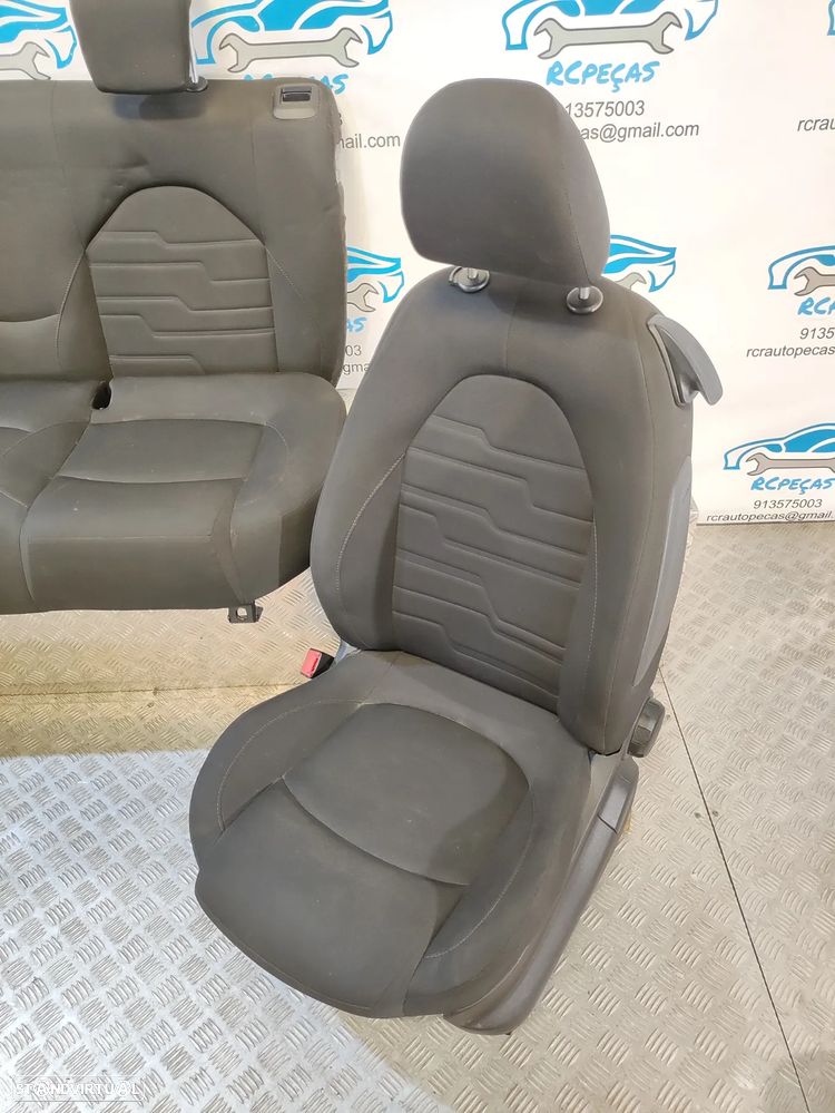 BANCO BANCOS TECIDO FRENTE FRONTAL TRASEIRO TRÁS AIRBAG ALFA ROMEO MITO 955 - 8