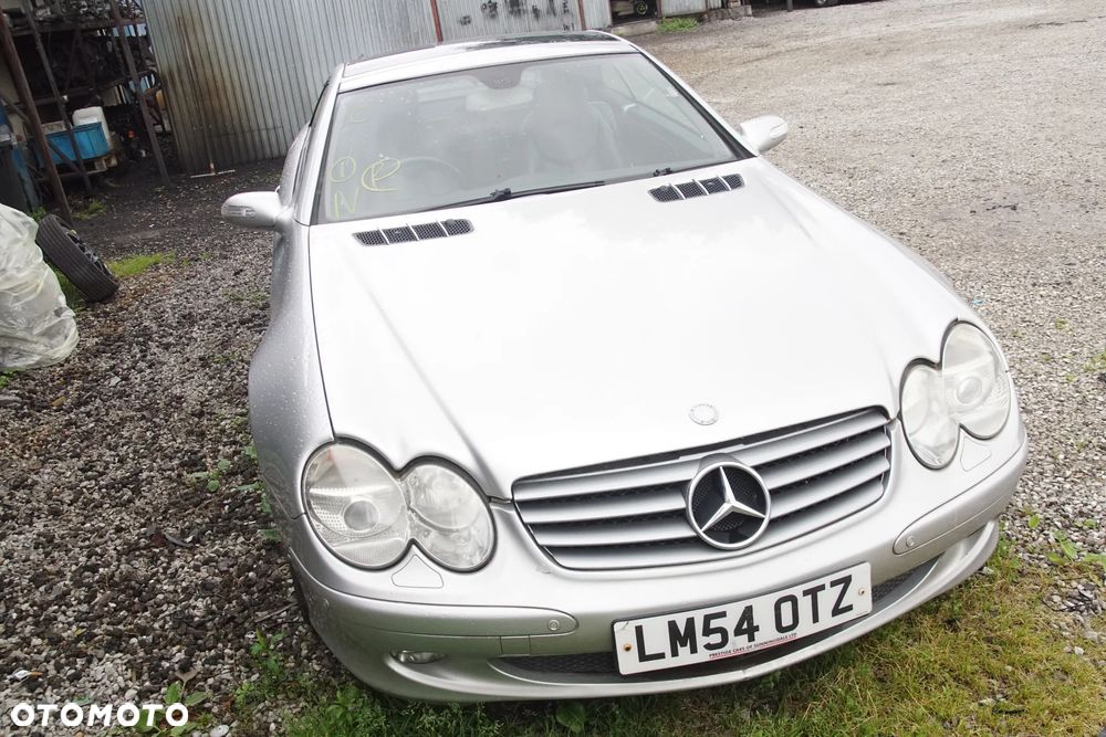 Maska Zderzak Reflektory Błotniki Wzmocnienie Belka Pas Przedni Lampy Mercedes SL500 SL350 R230 - 23