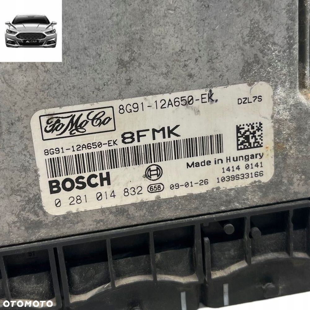 STEROWNIK SILNIKA 2.2 TDCI EURO 4 MONDEO MK4, S-MAX MK1 8G91-12A650-EK - 2