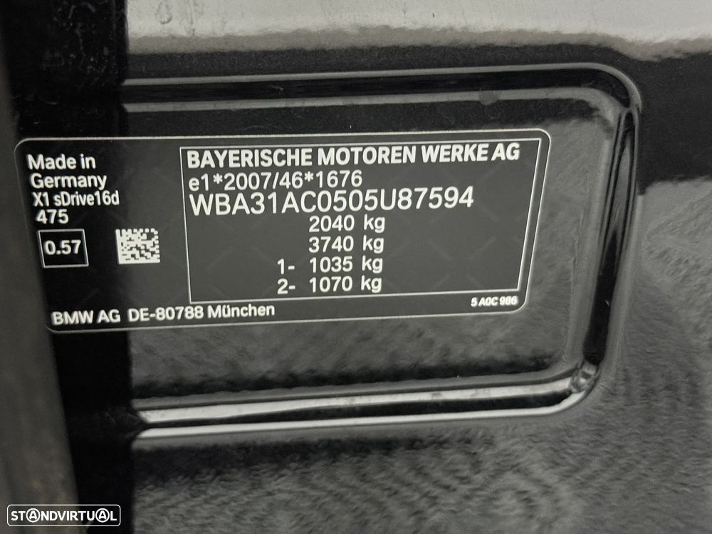 BMW X1 16 d sDrive Advantage - 9