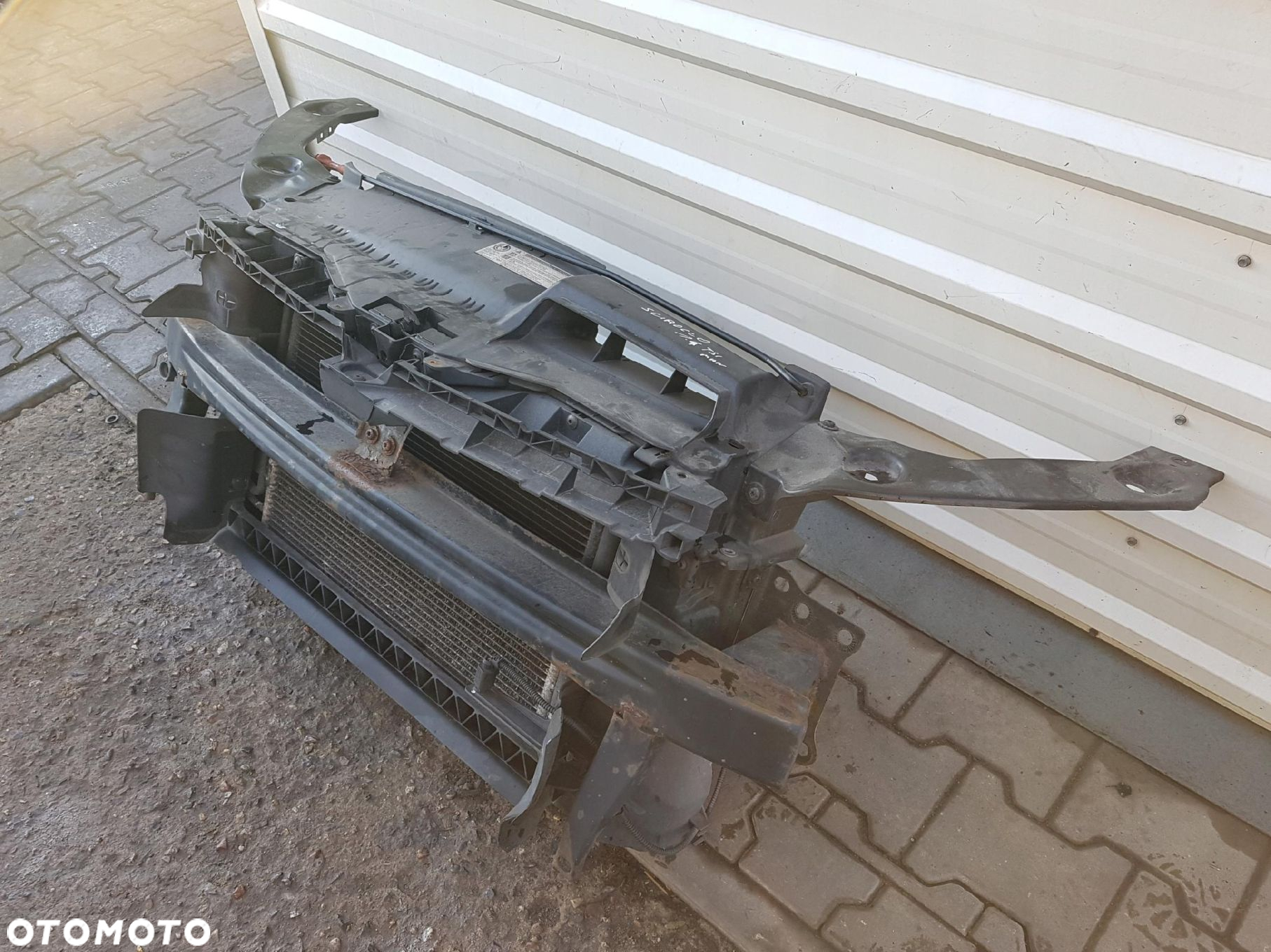 VW SCIROCCO III 08-14r 1.4 TSI PAS PRZEDNI CHŁODNICE WENTYLATORY - 6