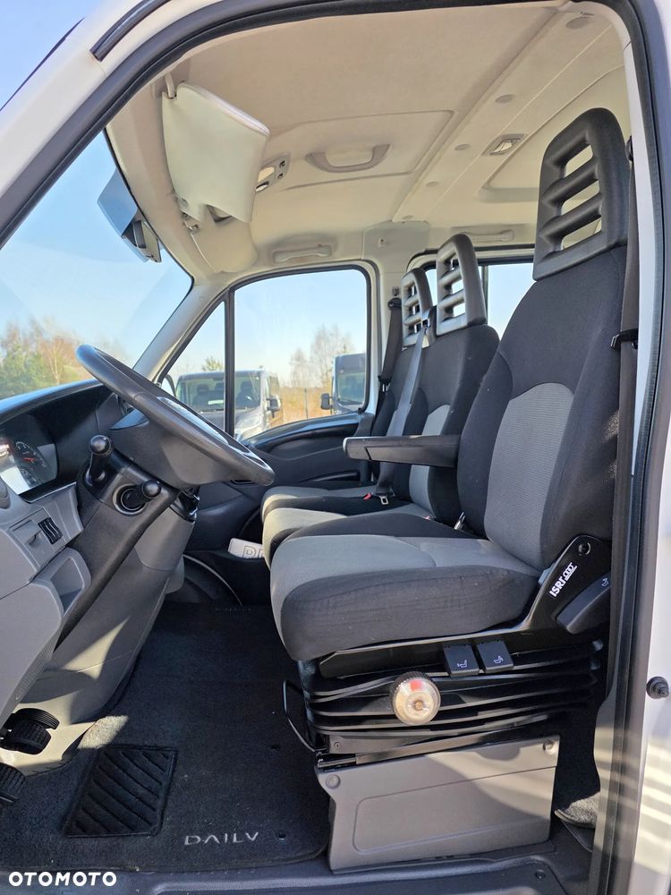 Iveco 35C17 3,0 HPI 170 KONNA DOKA BRYGADÓWKA 7 OSOBOWA 3,2M SKRZYNIA KLIMA 147T/KM PRZEBIEGU GWARANCJA BLIŻNIAKI DO 3,5T WEBASTO - 13