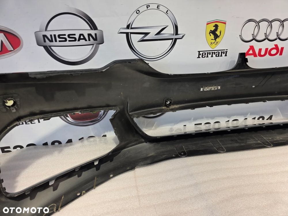 BMW G30 M-PAKIET 17- ZDERZAK PRZEDNI PRZÓD NA 6xPDC ŁADNY KOLOR CZARNY METALIK NR 51118064928 / 8064928 NR AUKCJI NZ2068 NZ2068/2 !!! - 26
