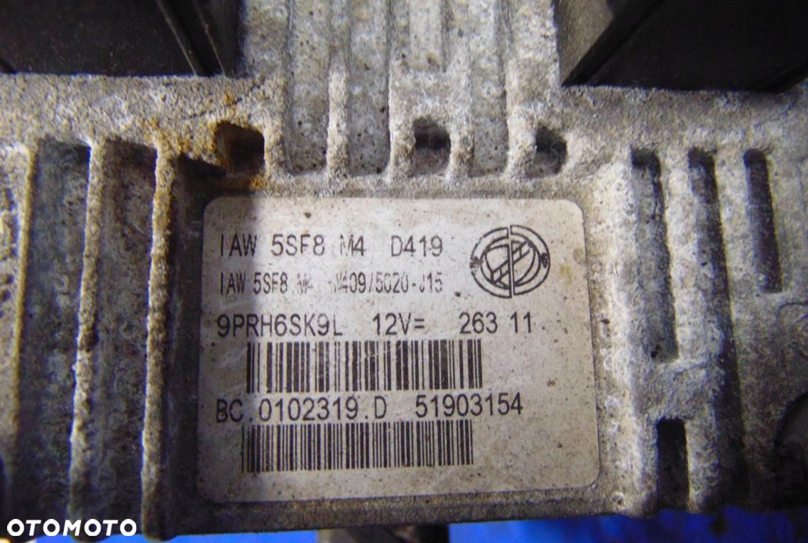 FIAT PANDA 2 1.2 8V KOMPUTER SILNIKA 51903154 - 3