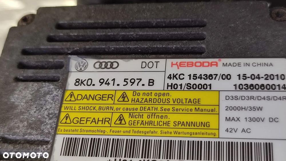 VW PHAETON LIFT 10-15R LAMPA LAMPY PRZÓD BI-XENON SKRETNY LEWA 3D2941751A PRAWA 3D2941752A UK - 12