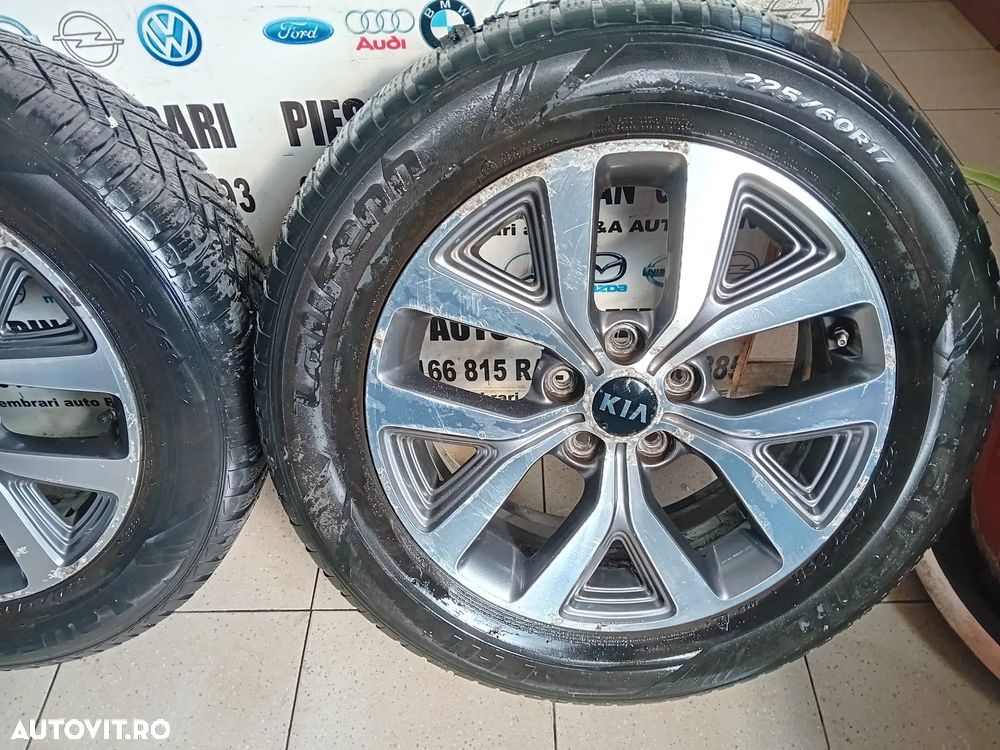 Set 5 Jante Aluminiu R17 Kia Sportage Hyundai IX35 Nissan Dacia Suzuki 5x114.3 225/60R17 - 7
