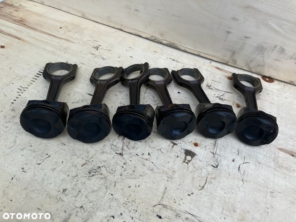 TŁOK KORBOWÓD BMW E60 E90 N53B25A N53 N52 TŁOKI KORBOWODY - 4
