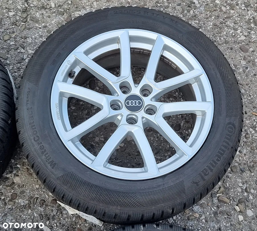 4x koła felgi opony zima Audi A6 A7 A4 A5 Allroad VW Seat Skoda Continental WinterContact TS 850 P 225/55/17 225/55R17 5x112 - 5