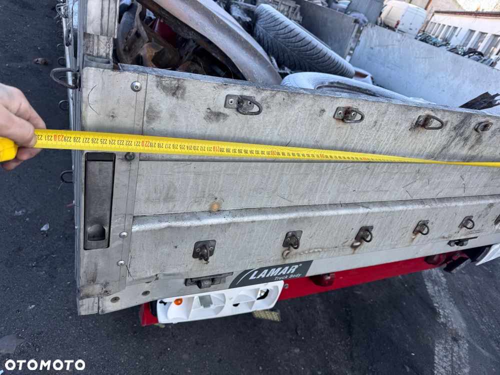 Skrzynia paka zabudowa duża paka skrzynia ładunkowa  paka na ramę Crafter sprinter cała aluminiowa  Plandeka - 3