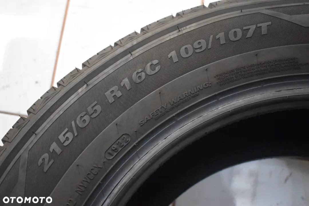 R16C 215/65 Kumho PorTran 4S CX11 Van 2022r Wysyłka gratis! - 6