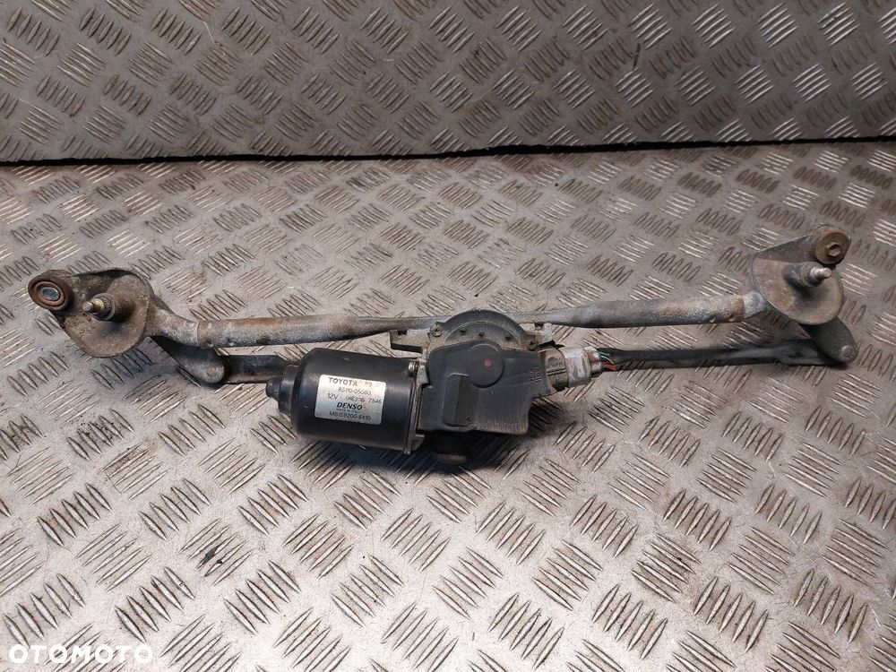 MECHANIZM WYCIERACZEK + SILNICZEK PRZÓD TOYOTA AVENSIS T25 85110-05060 - 1