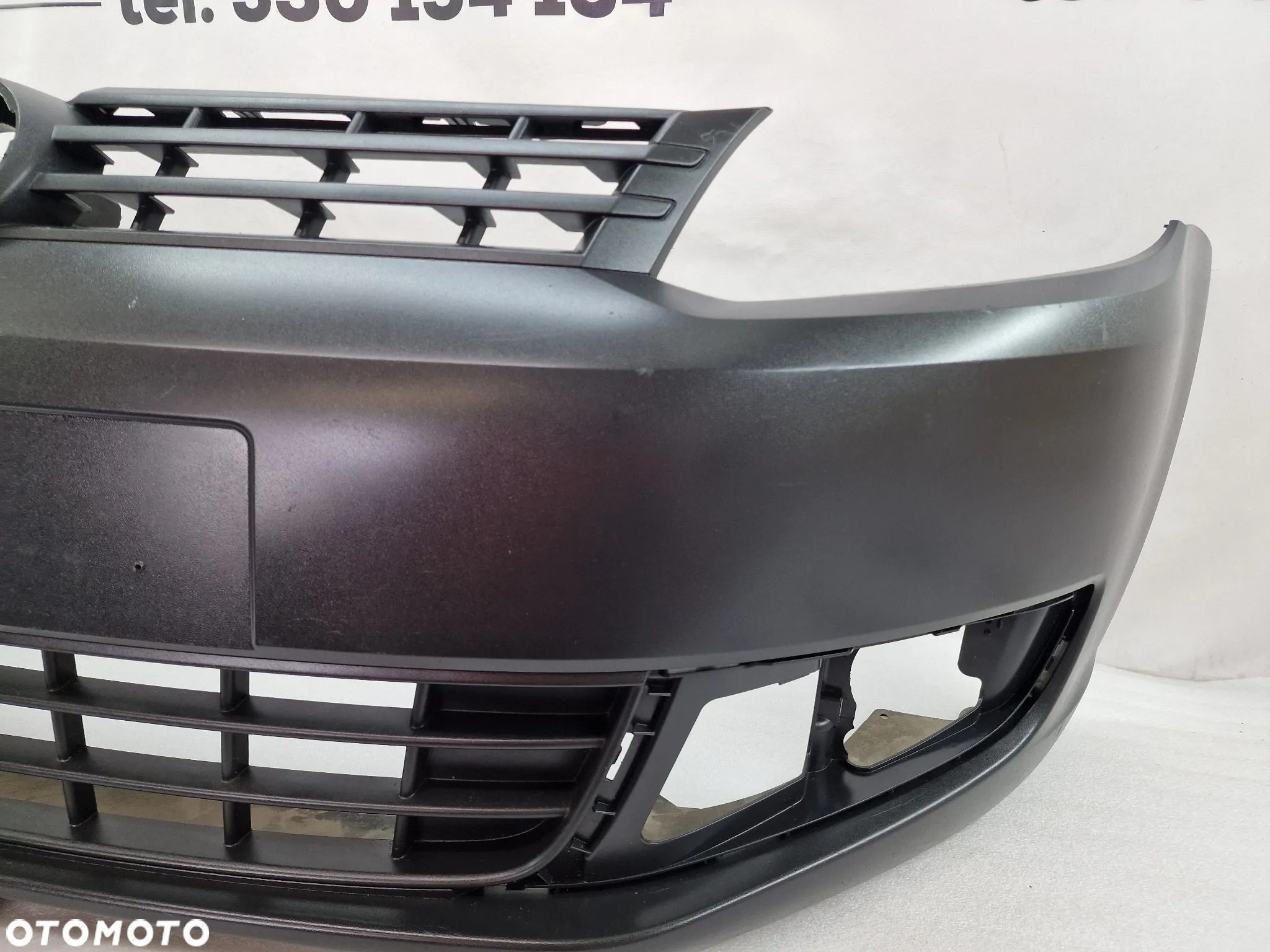 VW CADDY 2K5 10- ZDERZAK PRZEDNI PRZÓD W STRUKTURZE , ŁADNY , NR 2K5807221A , NR AUKCJI NZ1431 - 31