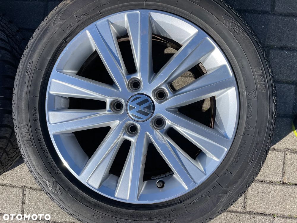 ALUFELGI KOŁA 16'' felgi aluminiowe 6,5X16 ET50 5X112 VW GOLF VI TOURAN oryginał - 3