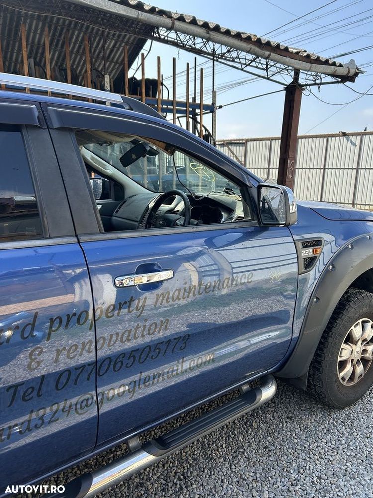 Usa Dreapta Fata Ford Ranger III 2011 - 2015 SUV 4 Usi ALBASTRU (1329) - 2