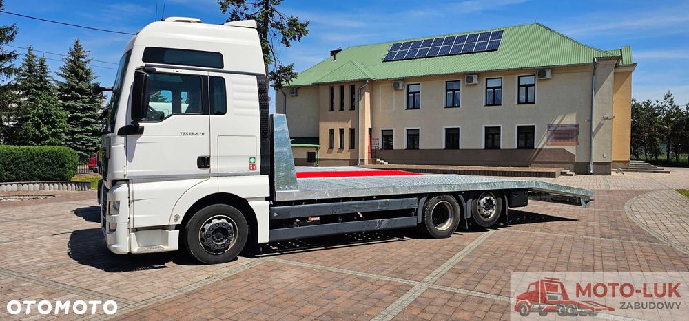 Zabudowa laweta pomoc drogowa ciężarowe 26 TON 3 ośka man tgx MOTO-LUK małopolska - 2