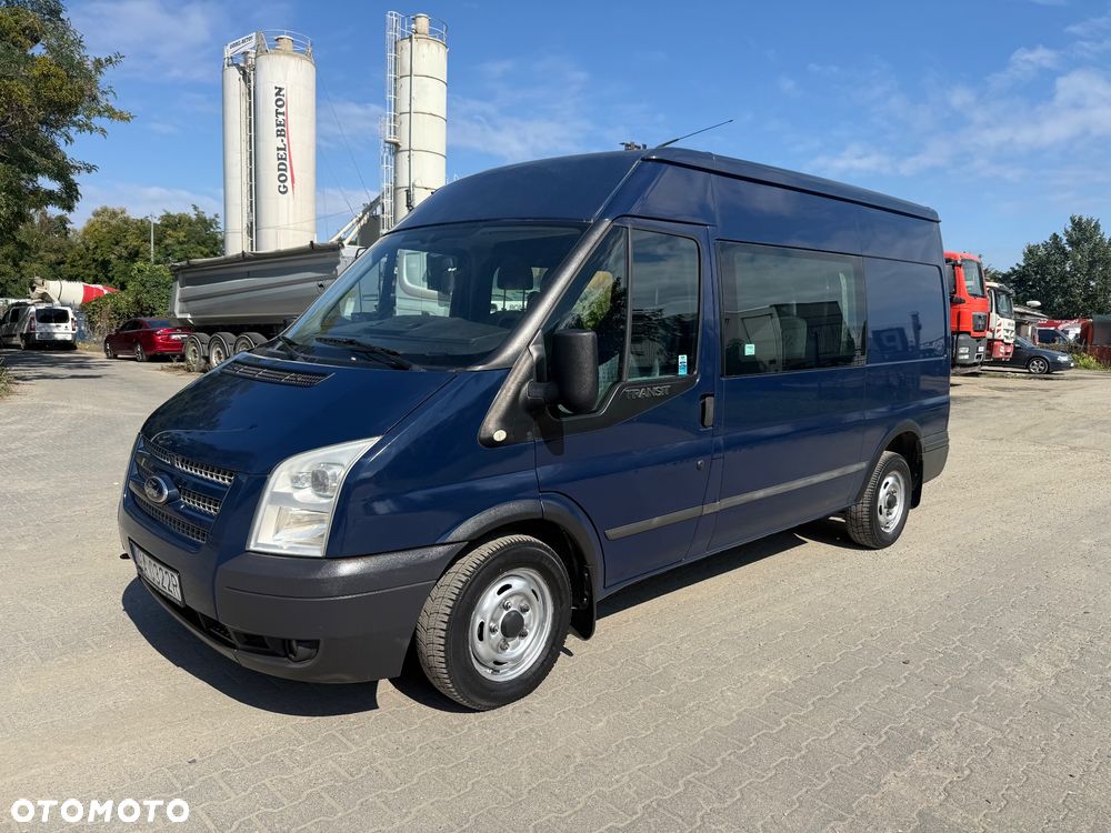 Ford Transit 2.2 TDCI 6 osób Salon PL Brygadówka DOKA