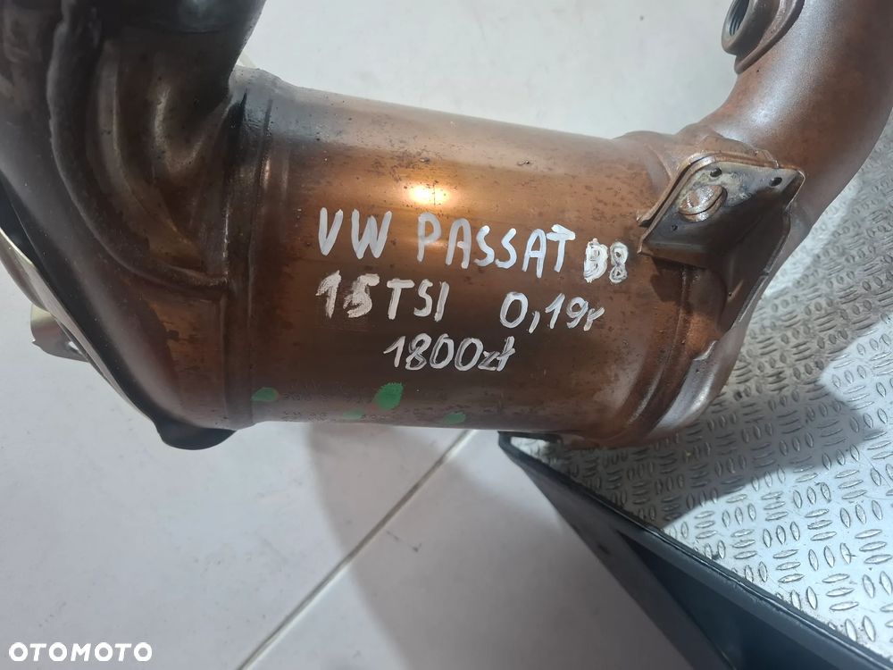 Katalizator Volkswagen Passat kombi B8 2019 rok 1,5TSI nr 5Q0181LB 3Q0131701M 3Q0131723 - 3