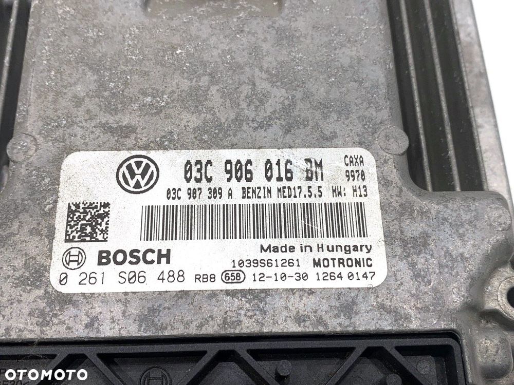 KOMPUTER SILNIKA  VW GOLF PLUS V (5M1, 521) 2004 - 2013 1.4 TSI 90 kW [122 KM] benzyna 2007 - 2013 - 4