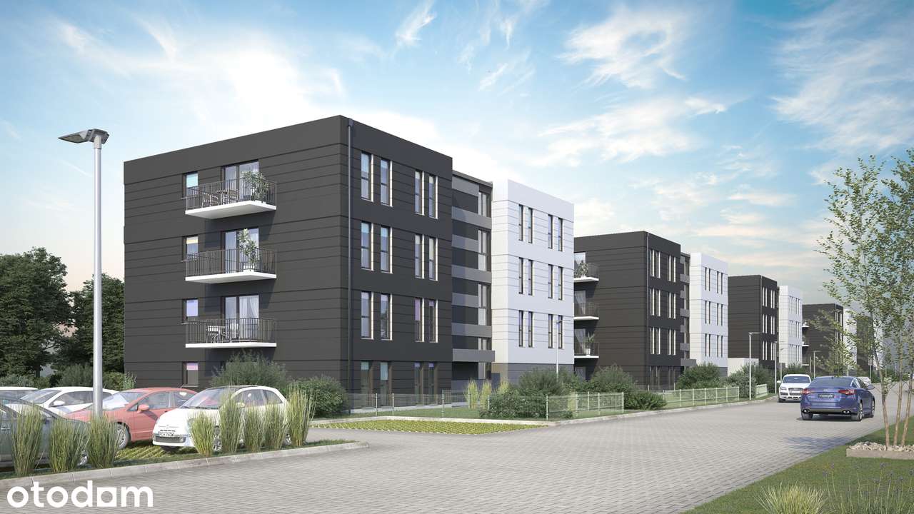3-pokojowe mieszkanie 55m2 + balkon Bezpośrednio