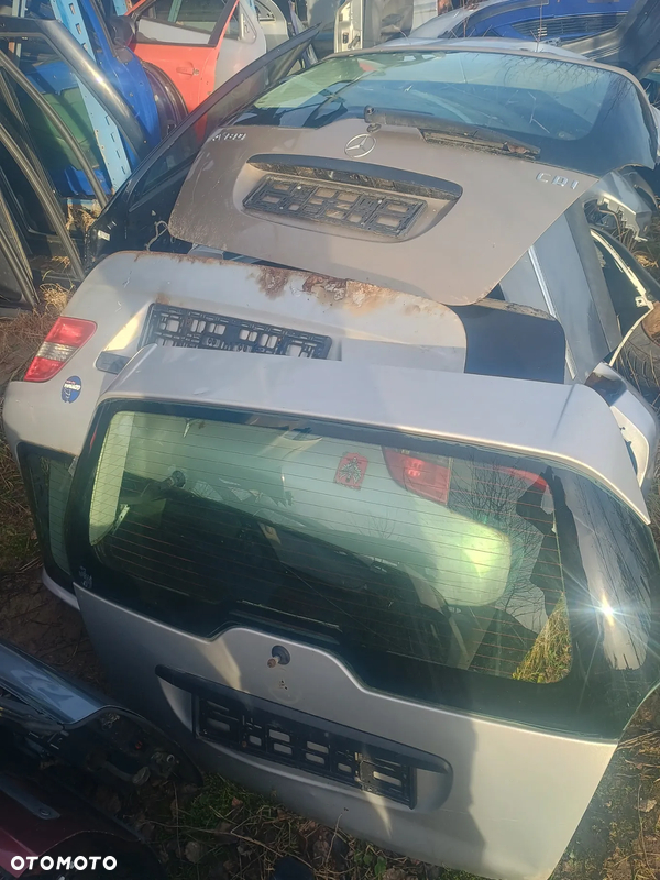 Klapa bagażnika MERCEDES A W169 B W245 szyba zamek silniczek wycieraczek