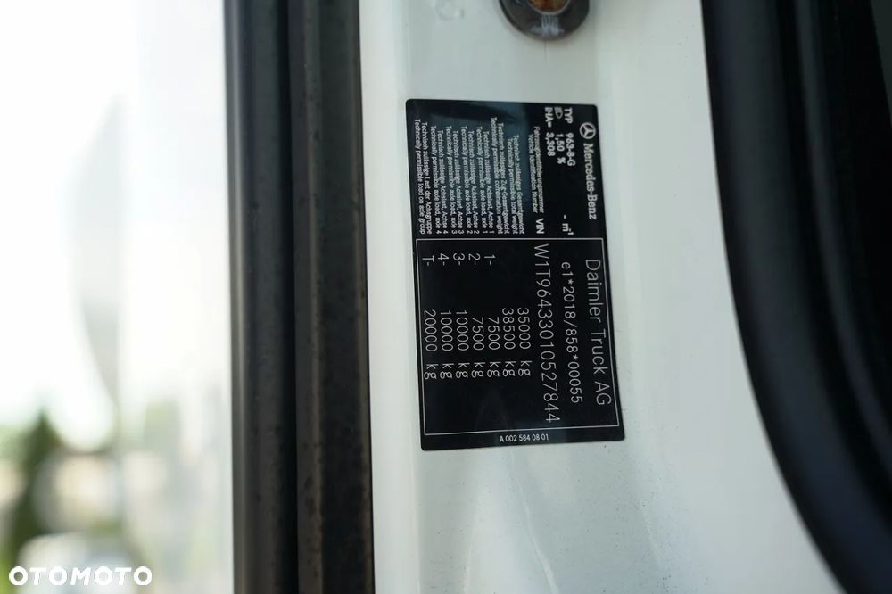 Mercedes-Benz AROCS 3540 / GRUSZKA 9M3 / 8x4 / BETONOMIESZARKA / AUTOMAT / 2022 ROK - 38