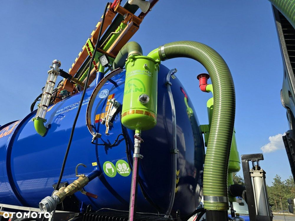 MAN 4x4 WUKO GAMON PW8  do zbierania odpadów płynnych separatorów - 29