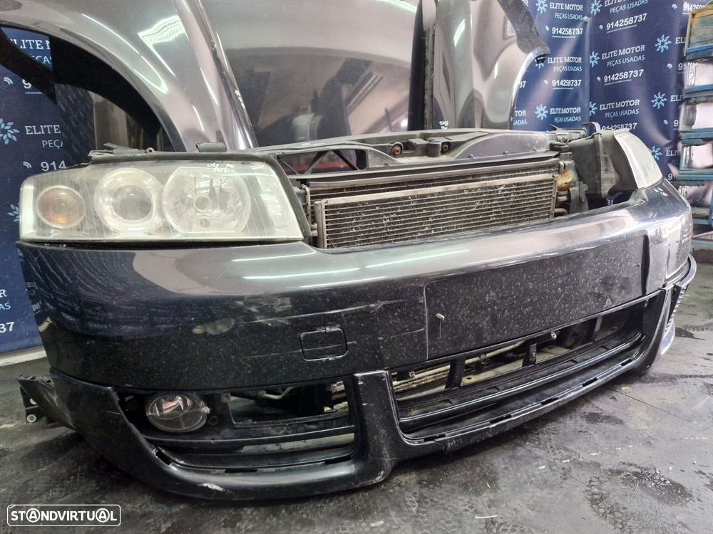 Frente completa usada AUDI A4 B6 3.0 V6 S-LINE capot parachoques guardalamas oticas radiadores - 5