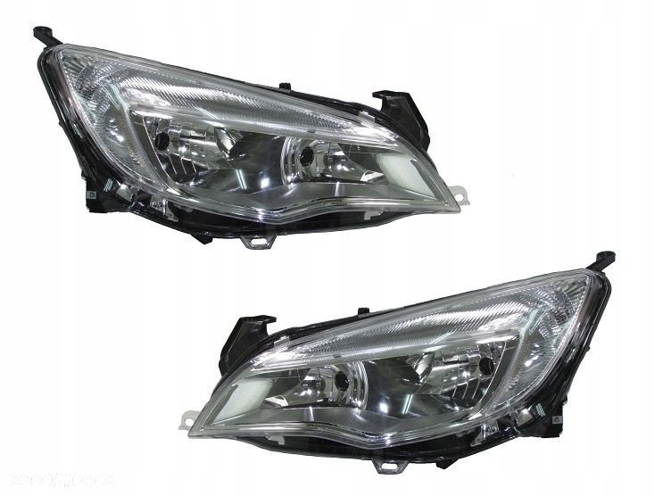 REFLEKTOR Opel Astra J 2009- H7 H7 Srebrny Nowy