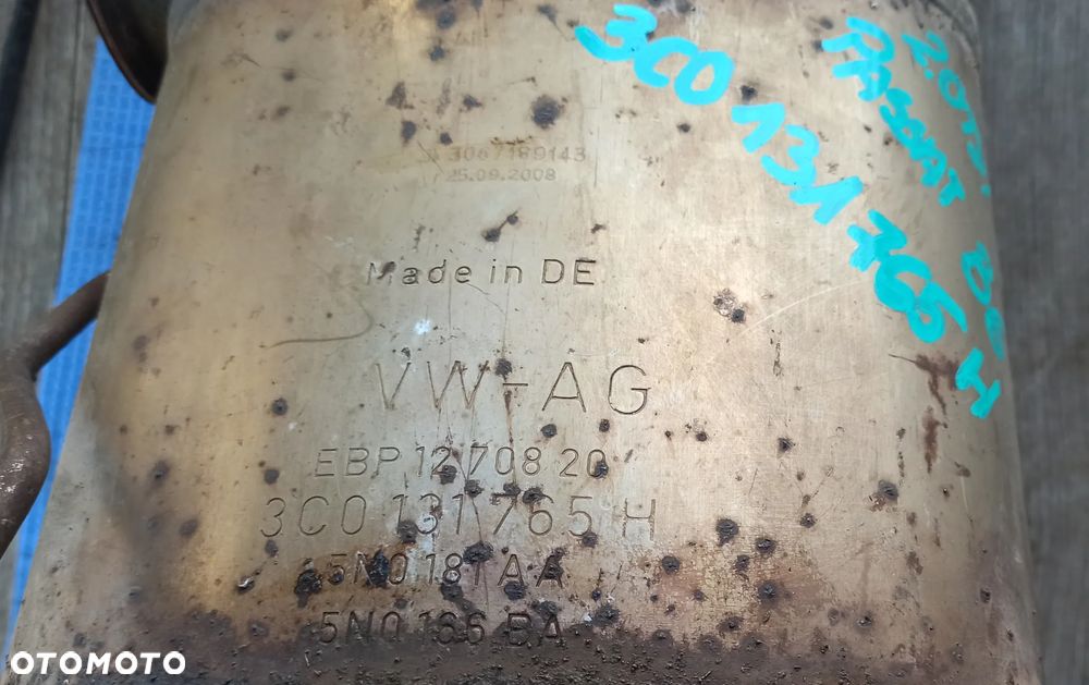 FILTR DPF VW PASSAT B6 3C0131765H - 5