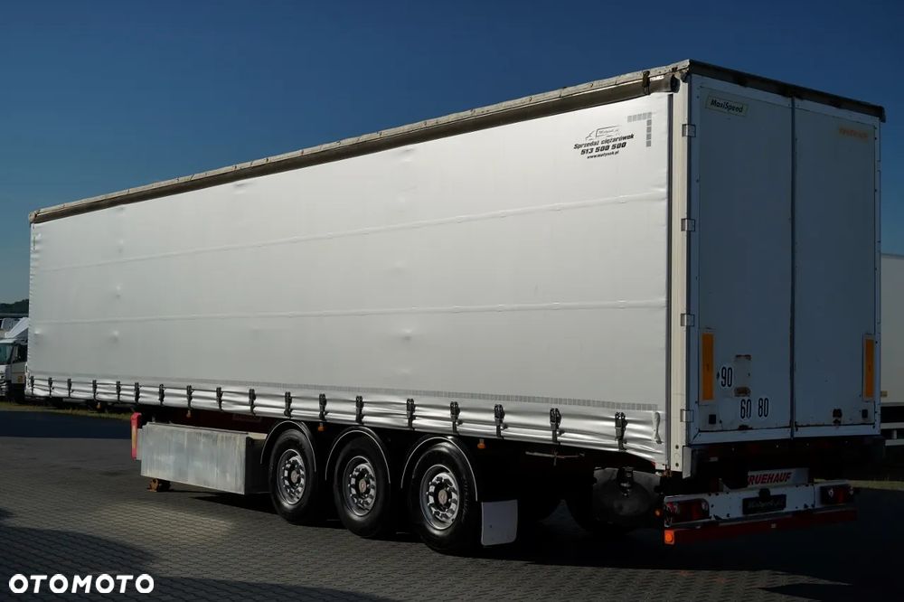 Fruehauf FIRANKA / STANDARD / KOSZ NA PALETY /  MOCNA PODŁOGA SZYNA DESKA / SAF - 3