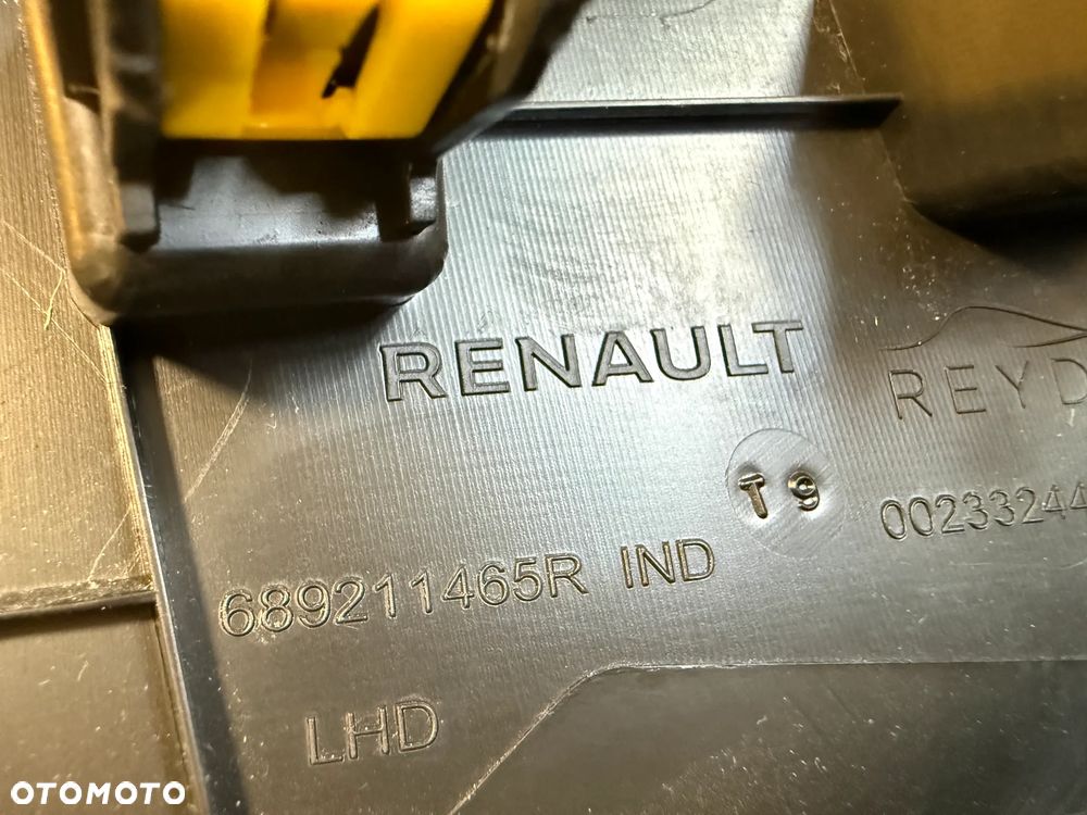 Osłona deski konsoli wskaźnik LPG Renault Captur II  689212623R  689211465R OE - 3