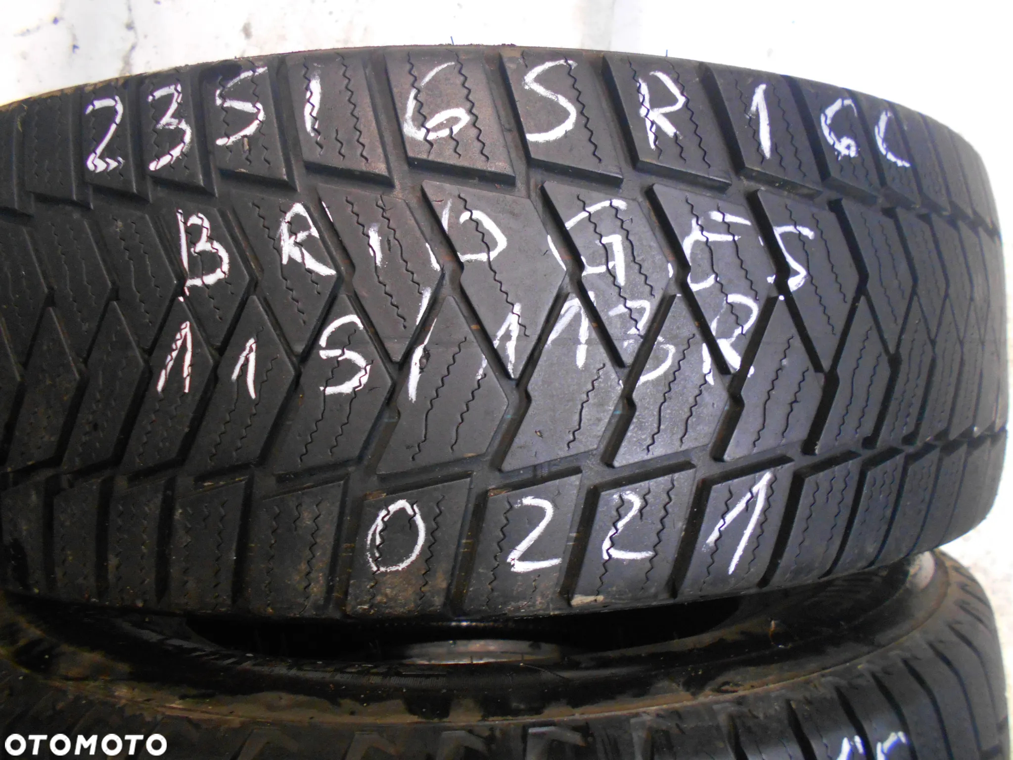 OPONY 235/65R16C BRIDGESTONE DURAVIS ALLSEASON DOT 0221 9.4MM - 4