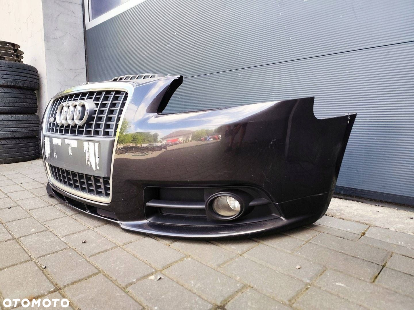 AUDI A3 8P LIFT S-LINE 05-08 - ZDERZAK PRZÓD - 3