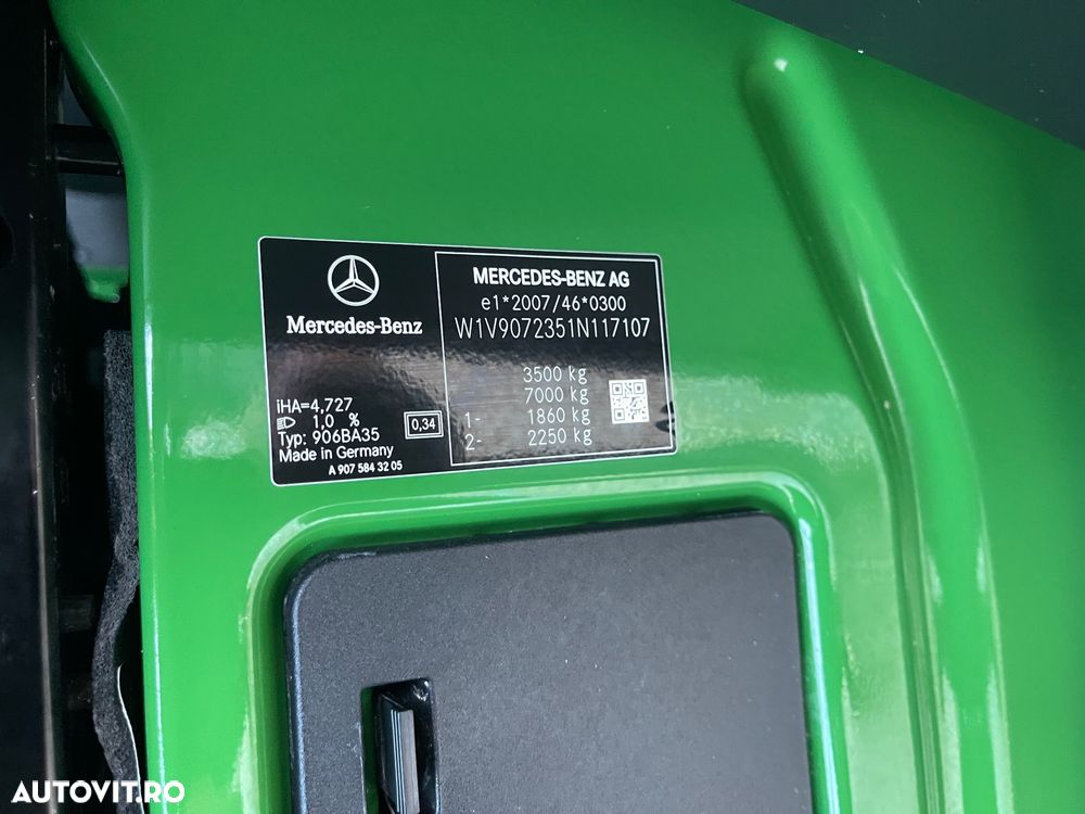 Mercedes-Benz Sprinter Doka 317  2.0CDI  6LOCURI - 35