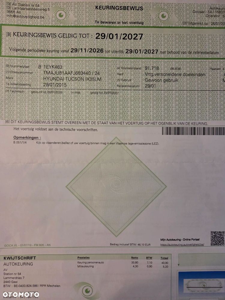 Hyundai ix35 blue 1.6 2WD Finale Gold - 31