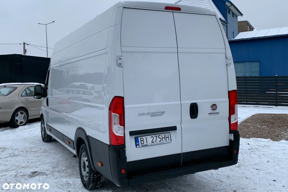 Fiat DUCATO L4H3 MAXI 17m3 LONG WZMOCNIONY HAK-3t. Silnik Euro6 Homologacja VAT-1 Serwis ASO FIAT GWARANCJA - 34