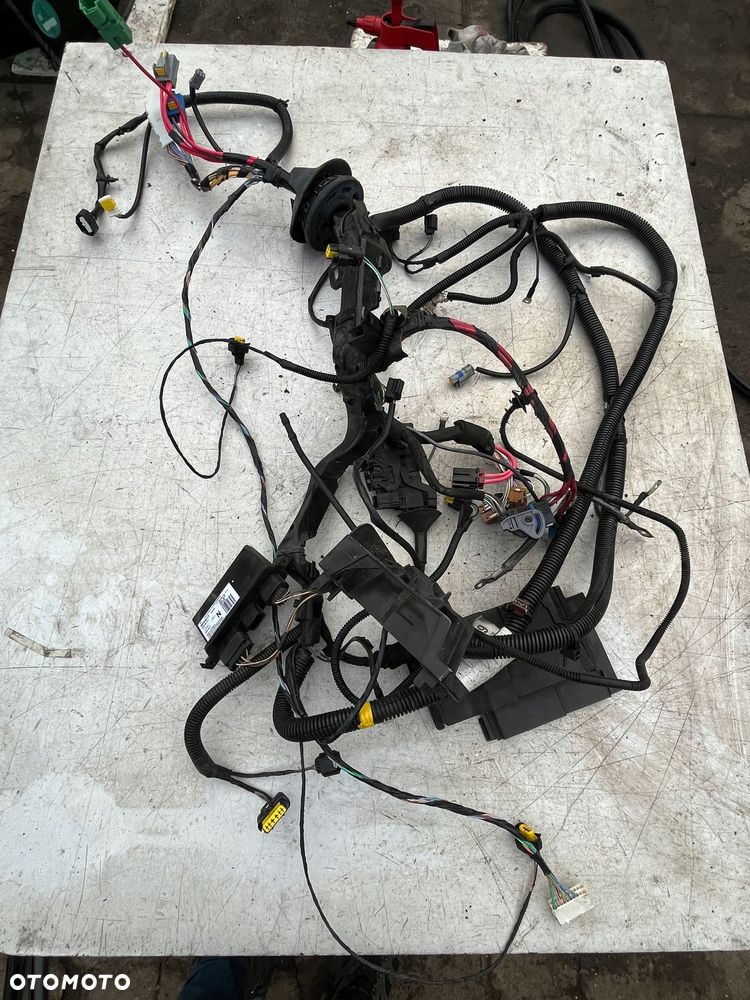 wiązka instalacja komory silnika renault modus 1,2 16v - 2