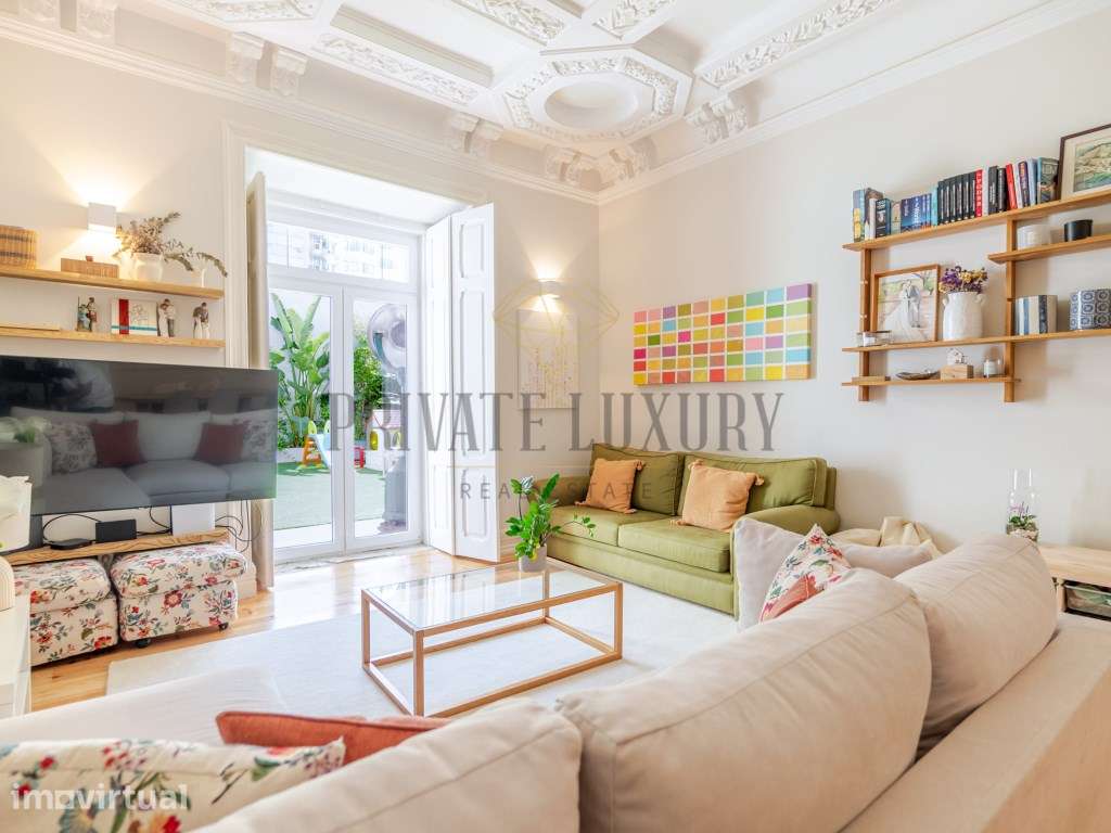 Apartamento T5 com jardim privativo nas Avenidas Novas - Grande imagem: 4/37