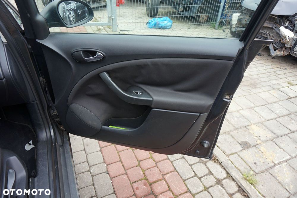 DRZWI PRZEDNIE PRAWE TOLEDO III 5P LS9N  CZARNY SEAT 2004-2009 - 10