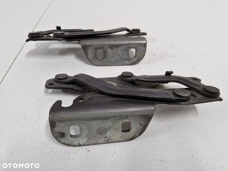 ford fiesta mk7 vii zawiasy maski pokrywy silnika lewy prawy komplet szare - 6
