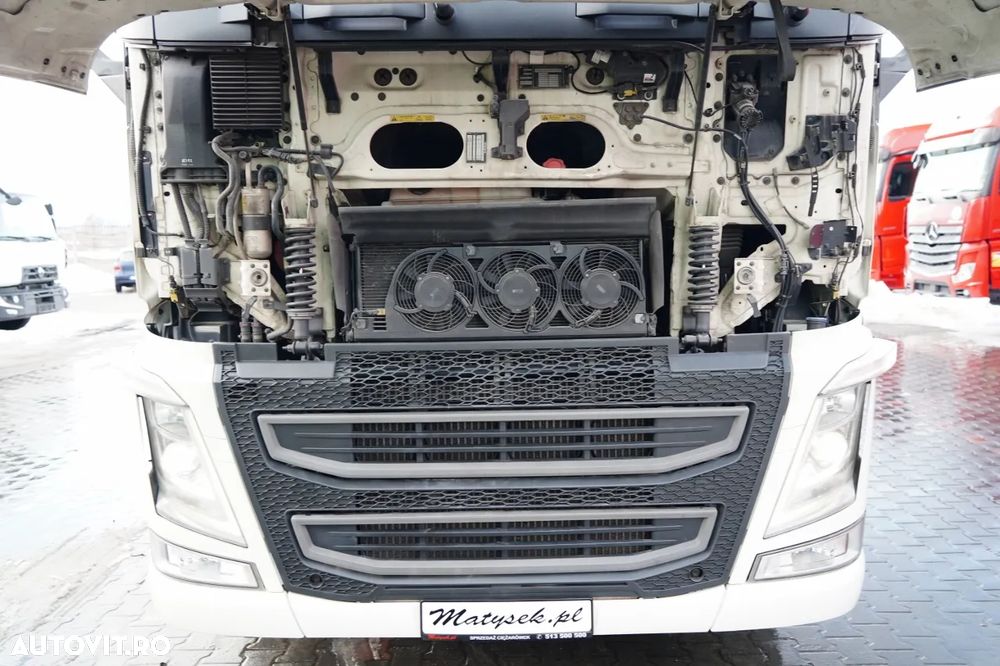 Volvo FH 460 / COMBINAT TANDEM / 120 M3 / TRAVERSE / DROPSIDE / I-PARK COOL / PODEA RESISTENTĂ / LIFT / AXE RIDICATĂ / DIRECȚIE - 36