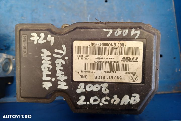 Pompa ABS 5N0614517G Volkswagen VW Tiguan 1 5N [2007 - 2011] Crossove - 1