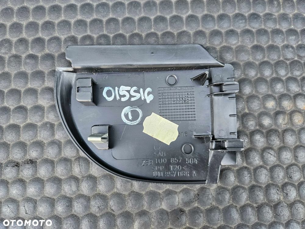 Osłona Słupka Progu Plastik Deski Tapicerka Konsoli Wnetrza Ciemna Europa Skoda Octavia I 1 FL Lift - 4